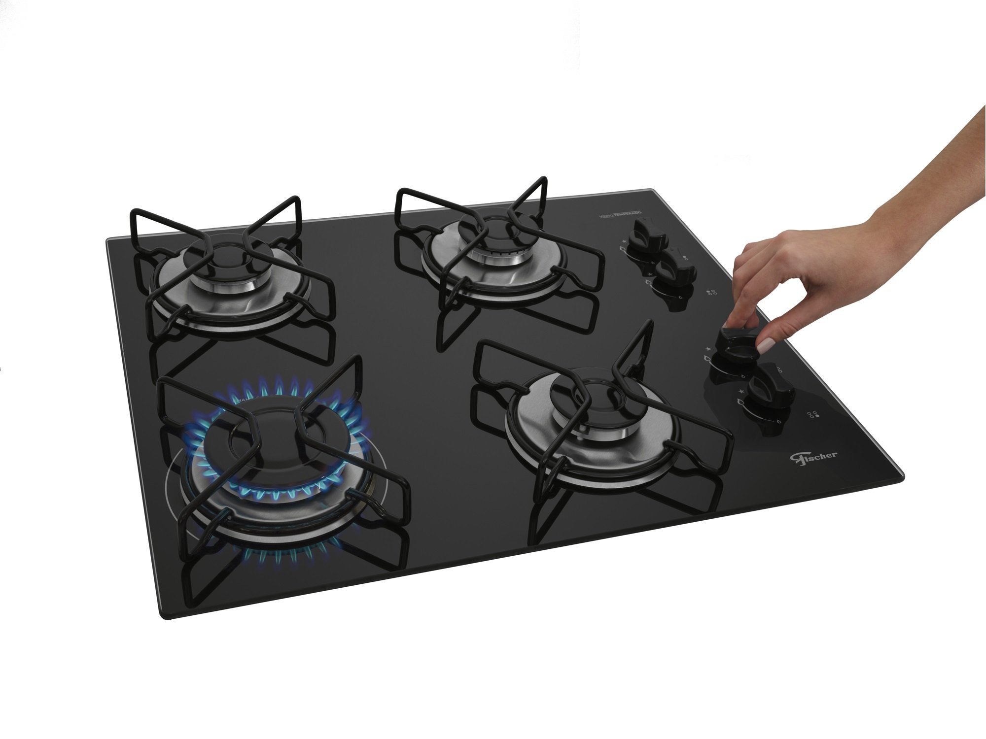 Fogão Cooktop Fischer 4 Bocas Fit Line 36350 - 102675 - 4