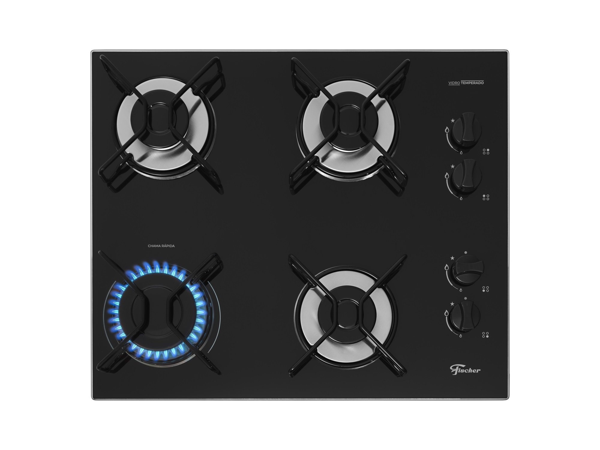 Fogão Cooktop Fischer 4 Bocas Fit Line 36350 - 102675