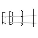 Ver imagem 4 de Prateleira Suspensa Teto Cozinha prateleira branca nicho industrial nichos para cozinha pratileira