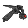 Soprador Aspirador Potente sem Fio Bateria Recarregavel Folhas Detritos Sujeira Jardim Quintal Limpe - 1