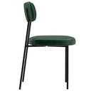 Ver imagem 3 de Kit com 2 Cadeira Mila Laminado Verde Musgo - Fdecor