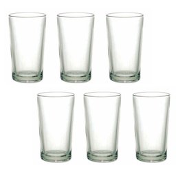 Jogo de Copos Suco Siena Vidro 300ml 6pçs Class Home - 1