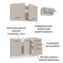 Ver imagem 5 de Armário de Cozinha Compacta 180cm Branco/crema Agata Madesa 09
