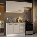 Ver imagem 1 de Armário de Cozinha Compacta 180cm Branco/crema Agata Madesa 09