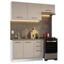 Ver imagem 3 de Armário de Cozinha Compacta 180cm Branco/crema Agata Madesa 09