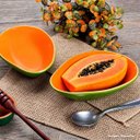 Ver imagem 5 de Bowl Tigela Mamão Cerâmica Scalla 400ml Frutas Sobremesas