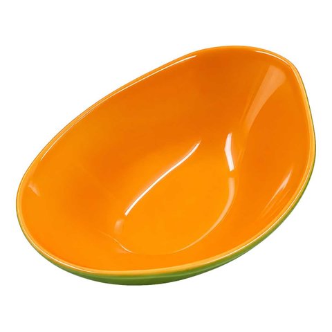 Bowl Tigela Mamão Cerâmica Scalla 400ml Frutas Sobremesas