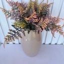 Ver imagem 3 de Decoração sala rack vaso centro de mesa nude decor c/ planta