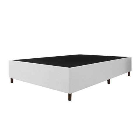 Conjunto Box Sommier Conceito + Colchão Koln Casal 1,38x1,88 Molas Maxspring Herval Branco - Corino