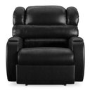 Ver imagem 2 de Poltrona do Papai Sala de Cinema Reclinável Kylie Power Elétrica Massagem USB PU Preto Brilho G23 Gr
