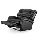 Ver mais imagens de Poltrona do Papai Sala de Cinema Reclinável Kylie Power Elétrica Massagem USB PU Preto Brilho G23 Gr