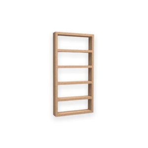 Nicho Expositor Esmalte Manicure com 5 Prateleiras Cru