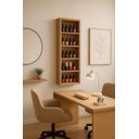 Ver imagem 2 de Nicho Expositor Esmalte Manicure com 5 Prateleiras Cru