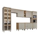 Ver imagem 2 de Cozinha Completa 7 Peças 15 Portas Allure CZ659 Gris Linea