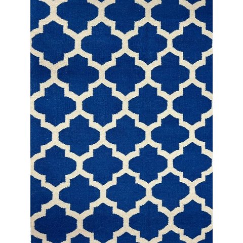 Tapete Kilim Two Tone 157x247 58004 Azul