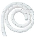 Ver imagem 1 de Tubo Espiral Organizador de Fios e Cabos Ø 1/2" ou 12mm - 5 Metros - Branca REIMOLD