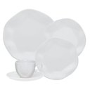 Ver imagem 1 de Jogo de Jantar 30 Peças Ryo Chá White Porcelana Oxford