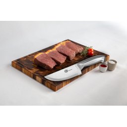Atacado 12 Und Facas Profissional Inteiriça 26,5cm em Aço Inox Linha Texa N6 - 4