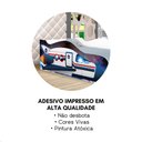 Ver imagem 5 de Cama Infantil Adesivada Divertida Quarto Menino Menina - Infantil - Foguete