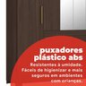 Guarda-roupa Casal 4 Portas Touch Móveis Cádis - 9