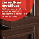 Ver imagem 7 de Guarda-Roupa Casal 4 Portas Touch Móveis Cádis Marrom/Café