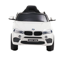 Ver imagem 1 de Mini BMW X6M Branco Carro Elétrico Infantil A Bateria Para Crianças Motorizado Menino Menina Bebê