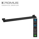 Ver imagem 2 de Toalheiro Duplo 70 cm Inox Preto Fosco - Kromus RT0310B