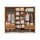 Ver imagem 5 de Guarda-roupa Casal 3 Portas de Correr e 4 Gavetas Elegance