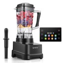 Ver imagem 1 de Amzchef Liquidificador Profissional 8-em-1 2000w com Painel Led, Preto