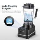 Ver imagem 6 de Amzchef Liquidificador Profissional 8-em-1 2000w com Painel Led, Preto