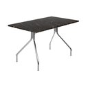 Ver imagem 7 de Mesa para Cozinha 1556 + Tampo Madeirado 136x80cm Freijo c/ Prata - Carraro