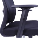 Ver imagem 3 de Cadeira Presidente New Ergon com Apoio de Cabeça Relax Br 1d Or-3317 Preta