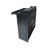 Balcão Caixa + Expositor Vidro 100% Mdf Lojas e Comércios Preto - Suprema Móveis - 4