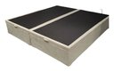 Ver imagem 6 de Cama Box Baú Queen com Blindagem Fabricação Própria Blindada - Corino - Bege