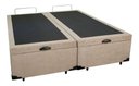 Ver imagem 5 de Cama Box Baú Queen com Blindagem Fabricação Própria Blindada - Corino - Bege