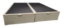 Ver imagem 7 de Cama Box Baú Queen com Blindagem Fabricação Própria Blindada - Corino - Bege