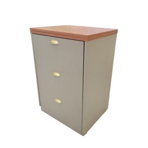 Mesa Multiuso Projeto Camarim Madeirado com Assento Estofado Cinamomo/ Hunter