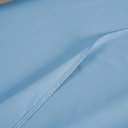 Ver imagem 2 de Lençol Casal Queen 100% Algodão Percal 300 Fios sem Elástico com Virol:azul Bebe