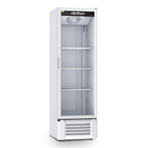 Visa Cooler Multiuso Expositora 0 a 7ºc 400l Vcm400b Branca (com Transformador) Refrimate Bivolt
