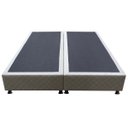 Ver imagem 3 de Base Cama Box King Size Suede Bordado Bege Skybox