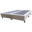 Ver imagem 5 de Base Cama Box King Size Suede Bordado Bege Skybox