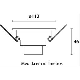 Kit 10 Spot Led Slim Redondo 8w Bivolt 6500k Luz Branca - 2