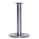 Ver imagem 2 de Mesa Beta Big Inox 75 Cm (alt) Disco Redondo Tampo Mdp Redondo 60 Cm (larg) X 2,50 Cm (alt) Branco