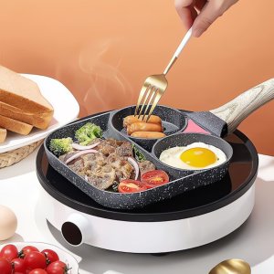 Frigideira Multifuncional Compatível com Todos Os Fogões - Antiaderente