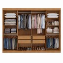 Ver imagem 2 de Guarda-Roupa Casal 8 Portas Easy Slim