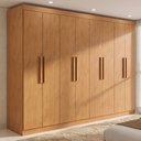 Ver imagem 1 de Guarda-Roupa Casal 8 Portas Easy Slim