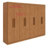 Guarda-Roupa Casal 8 Portas Easy Slim - 10