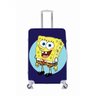 Capa Protetora para Mala Média Bob Esponja Fundo com Roxo - 1