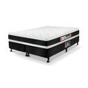Ver imagem 3 de Cama Box Queen Castor Black e White Air Double Face D45 158x198x54 + Box Castor