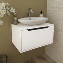 Ver imagem 6 de Balcao Gabinete 60 Cm 1 Porta Basculante Bn3646 Branco Tecno Mobili